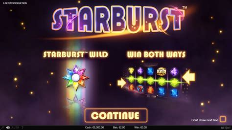 game starburst di videoslot Array